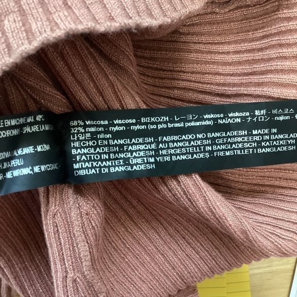 Zara Knit Ribbed Tank Top Small - Picture 6 of 6